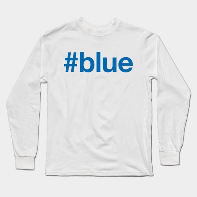 BLUE Long Sleeve T-Shirt by eyesblau